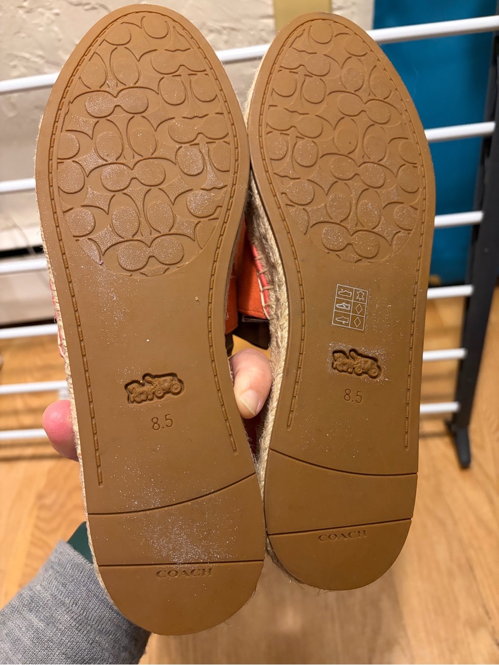Coach Women's Camille Slide Espadrilles with Signature Hardware - Picture 3 of 4